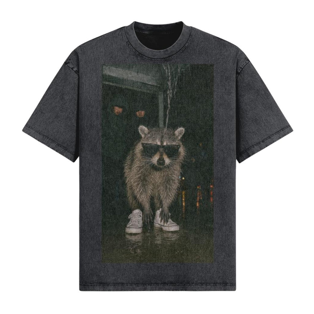 Rain Sneakers Raccoon T-Shirt
