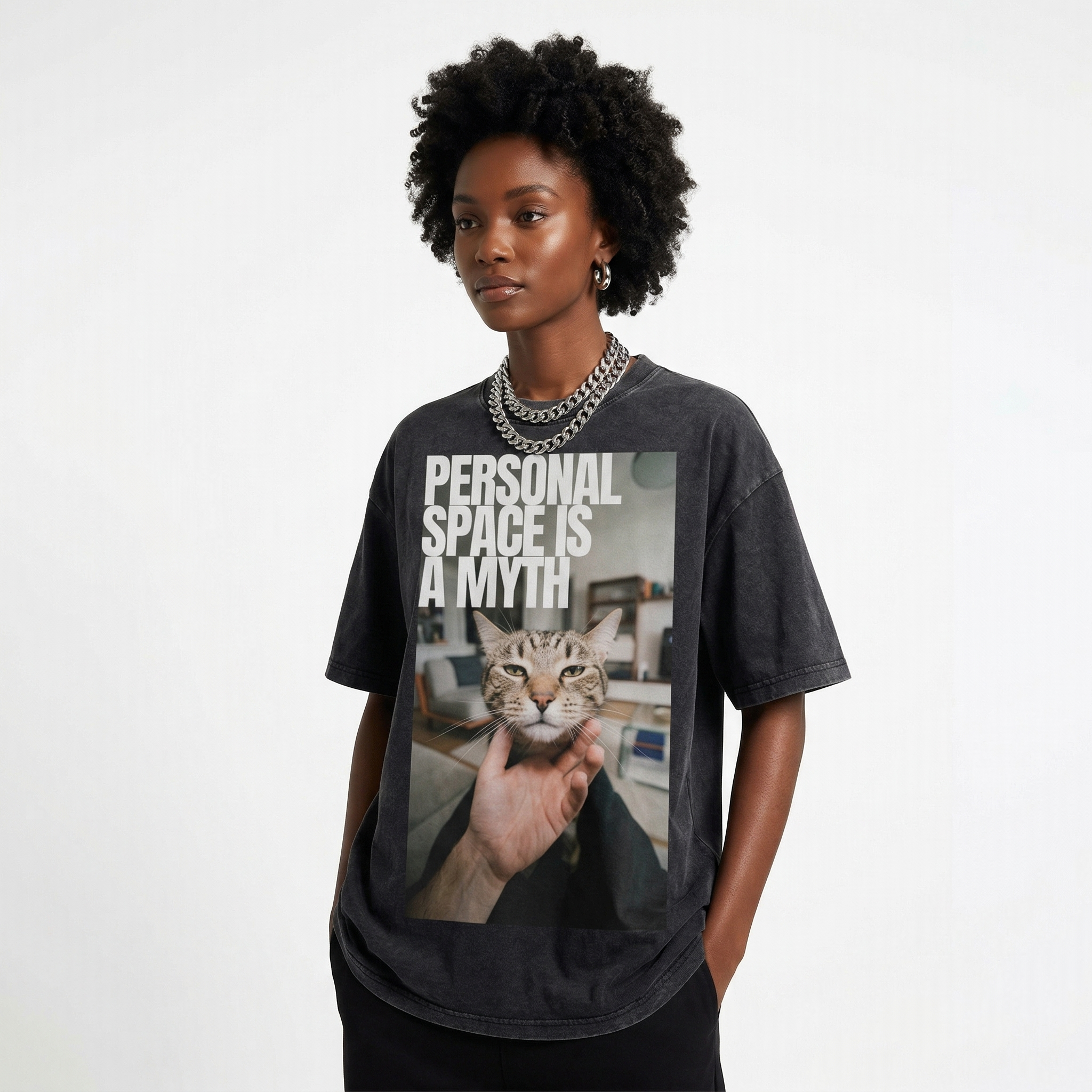 Personal Space Is A Myth T-Shirt